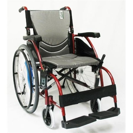 KARMAN HEALTHCARE Karman Healthcare S-Ergo105F16RS Ergonomic Wheelchair-Rose Red S-Ergo105F16RS